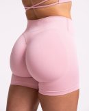 Fearless V-Shape Covert Scrunch Short Rosa mit ho