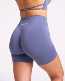 Fearless V-Shape Covert Scrunch Short Blau mit ho