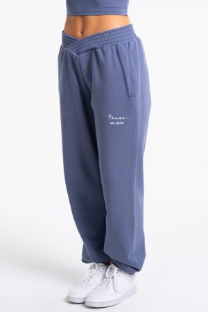 Fearless V-Shape Oversized Jogger Damenhose in Bl