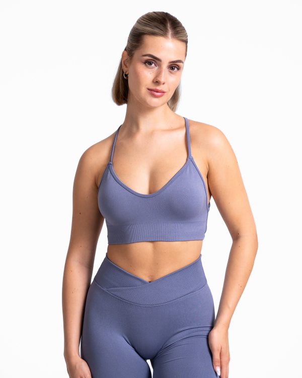 Fearless Backless Bh Blau für Sport und Alltag