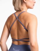 Fearless Backless Bh Blau für Sport und Alltag