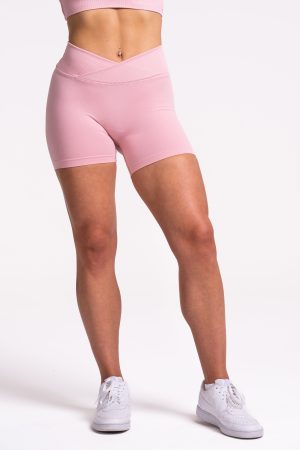 Fearless V-Shape Covert Scrunch Short Rosa mit ho