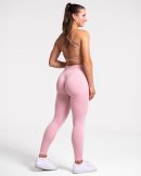 Fearless V-Shape Covert Scrunch Leggings Rosa mit