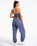 Fearless V-Shape Oversized Jogger Damenhose in Bl