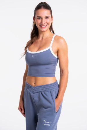 Damen Fearless Cami Top Blau mit Komfort