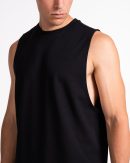 Modische Pace Tank in Farbe Schwarz