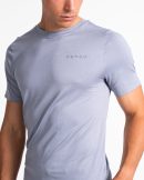 Pace Fitted T-Shirt in Grau für Damen