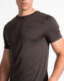 Damen Pace Fitted T-Shirt Khaki mit Komfort