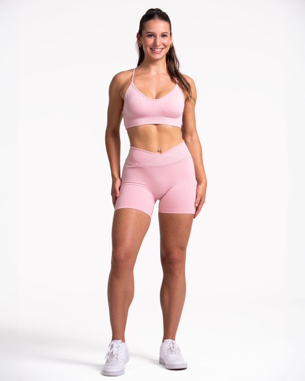 Fearless V-Shape Covert Scrunch Short Rosa mit ho – Bild 3