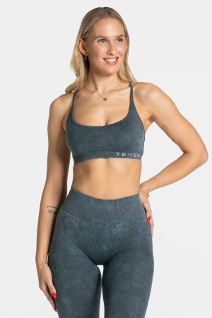 Damen Acid Bh Navy mit Komfort