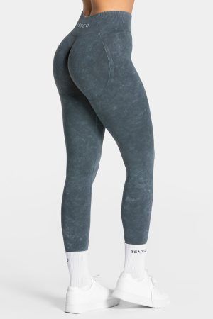 Acid Covert Scrunch Leggings für Frauen in Navy
