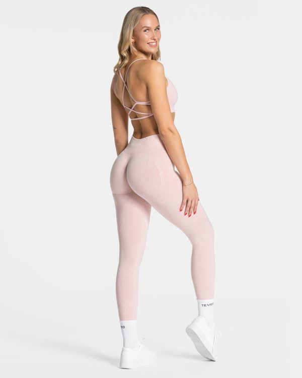 Acid Covert Scrunch Leggings für Frauen in Rosa – Bild 5