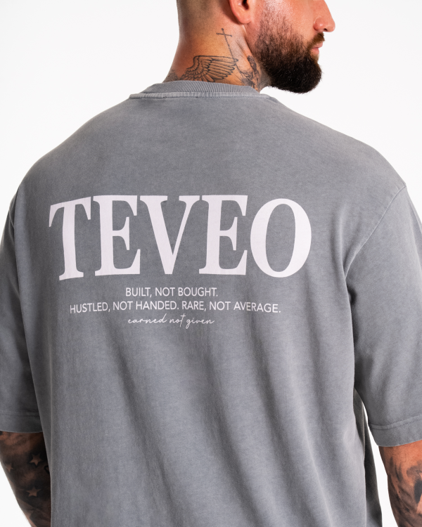 Acid T-Shirt Grau für Sport und Alltag – Bild 4