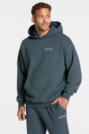 Acid Hoodie Damenhose in Navy