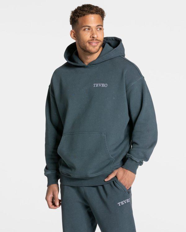 Acid Hoodie Damenhose in Navy