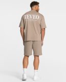 Acid Shorts Mokka mit hoher Taille