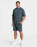 Acid Shorts Damenhose in Navy