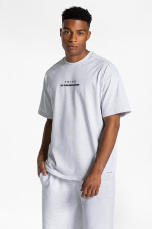 Anniversary T-Shirt Hellgrau für Sport und Alltag