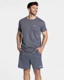 Arrival Fitted T-Shirt Graphit mit hoher Taille