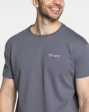 Arrival Fitted T-Shirt Graphit mit hoher Taille