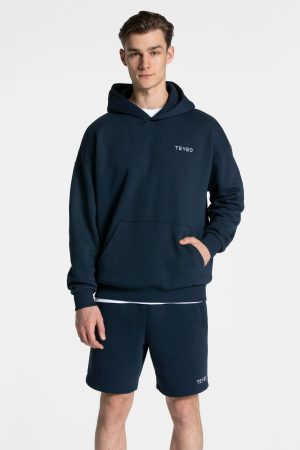 Arrival Hoodie Dunkelblau mit hoher Taille