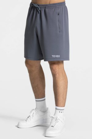 Arrival Sport Short Graphit mit hoher Taille