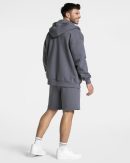 Arrival Oversized Zip Hoodie Graphit für Sport un