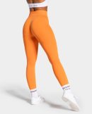 Damen Classy Leggings Orange mit Komfort