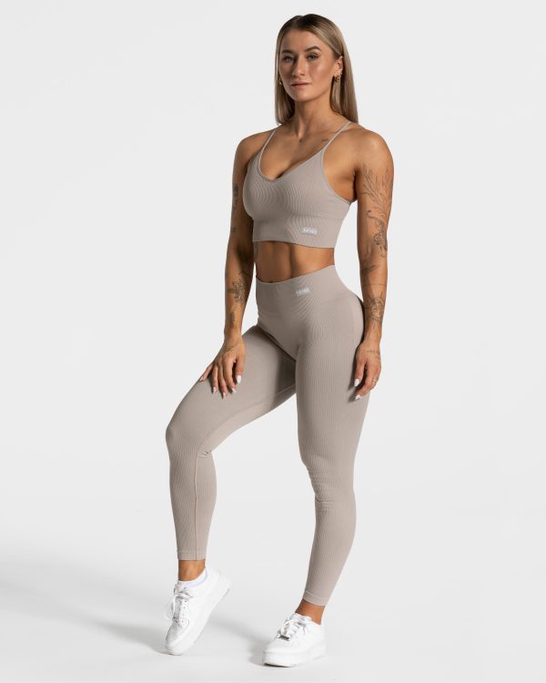 Damen Elegant Cross Top Stone mit Komfort – Bild 3