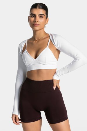 Essence Bolero Weiß für Sport und Alltag
