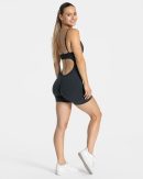 Essence V-Back Covert Scrunch Short Jumpsuit für
