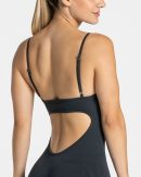 Essence V-Back Covert Scrunch Short Jumpsuit für