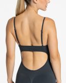 Essence V-Back Covert Scrunch Jumpsuit Damenhose