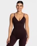 Modische Essence V-Back Covert Scrunch Jumpsuit i