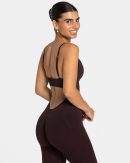 Modische Essence V-Back Covert Scrunch Jumpsuit i