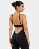 Essence V-Back Covert Scrunch Jumpsuit für Frauen