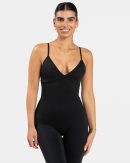 Essence V-Back Covert Scrunch Jumpsuit für Frauen