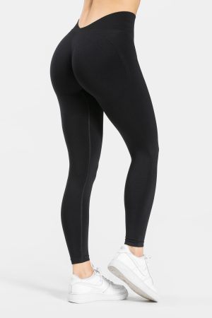 Essence V-Back Covert Scrunch Leggings Damenhose