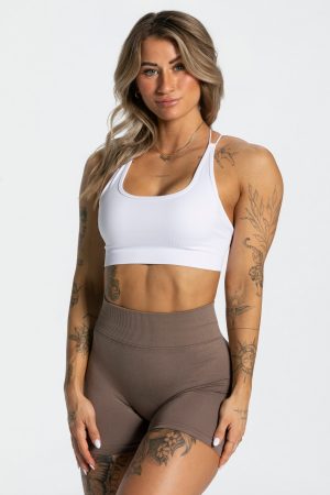 Everyday Backless Top für Frauen in Weiß