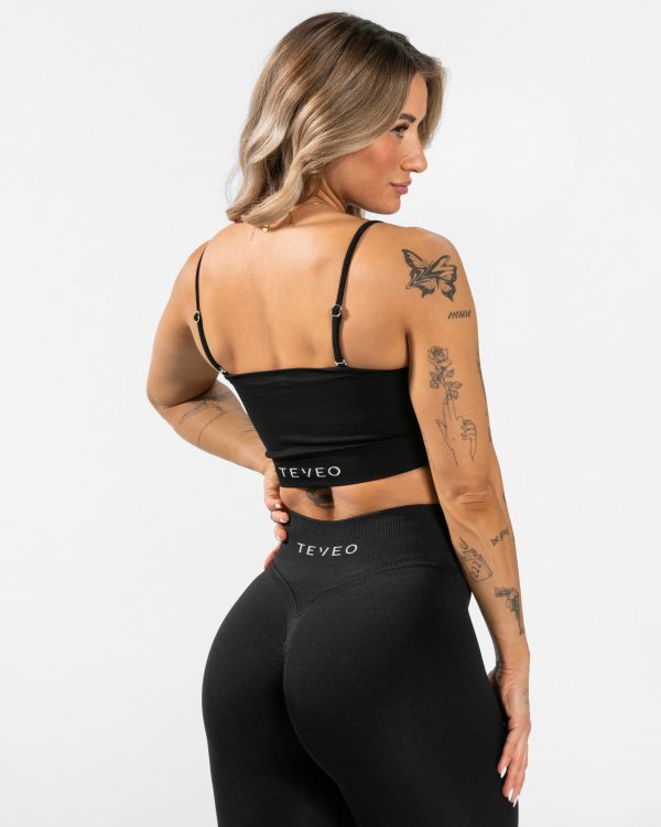 Damen Everyday Bandeau Bh Schwarz mit Komfort – Bild 2