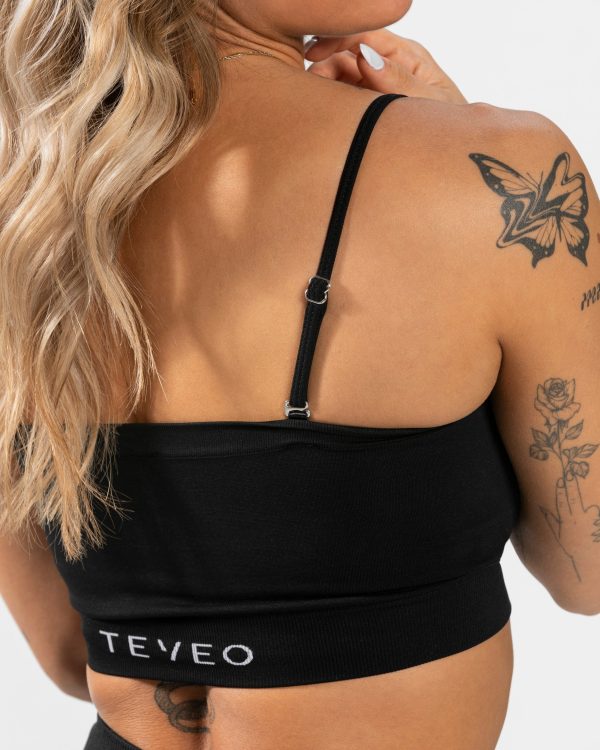 Damen Everyday Bandeau Bh Schwarz mit Komfort – Bild 4