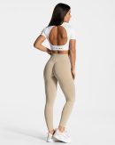 Everyday Cut Out T-Shirt Damenhose in Weiß