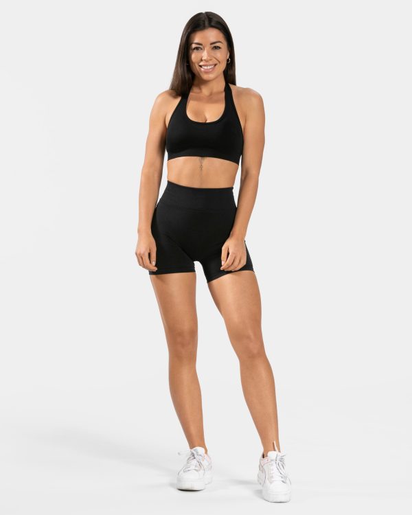 Damen Everyday Neckholder Bh Schwarz mit Komfort – Bild 3