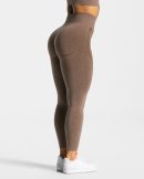 Modische Evolution V2 Leggings in Farbe Mokka
