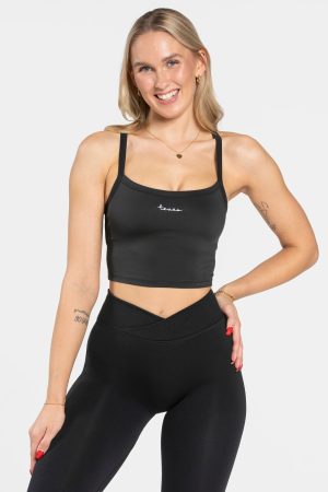 Fearless Cami Top für Frauen in Schwarz