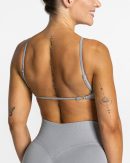 Modische Femme Backless Bh in Farbe Grau