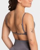 Damen Femme Backless Bh Graphit mit Komfort