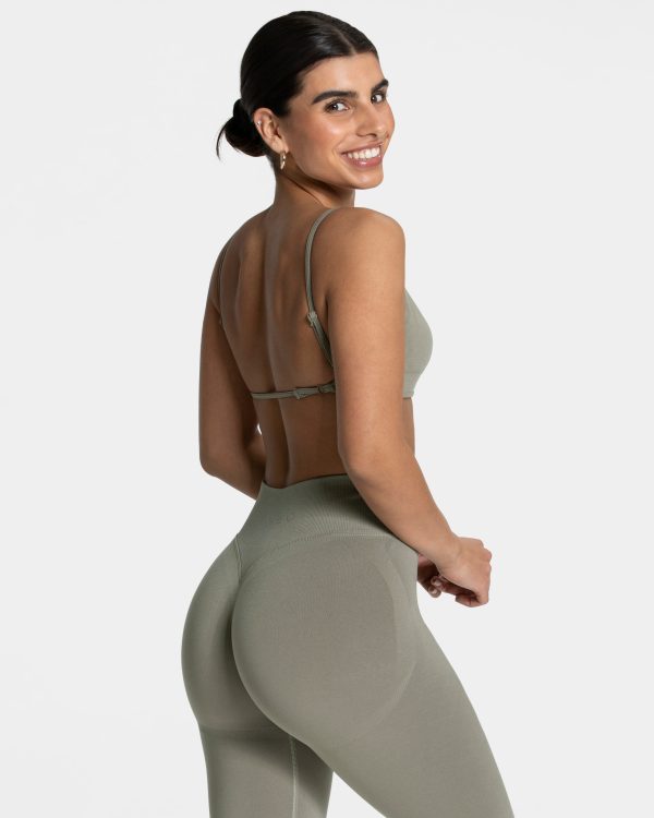 Femme Backless Bh Khaki – bequem und stylisch – Bild 2