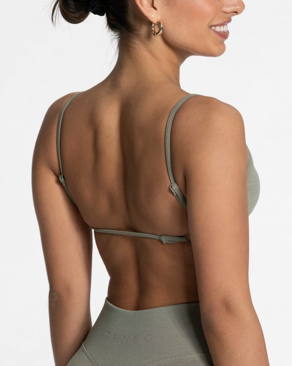 Femme Backless Bh Khaki – bequem und stylisch – Bild 4