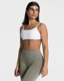 Femme Backless Bh Weiß für Sport und Alltag